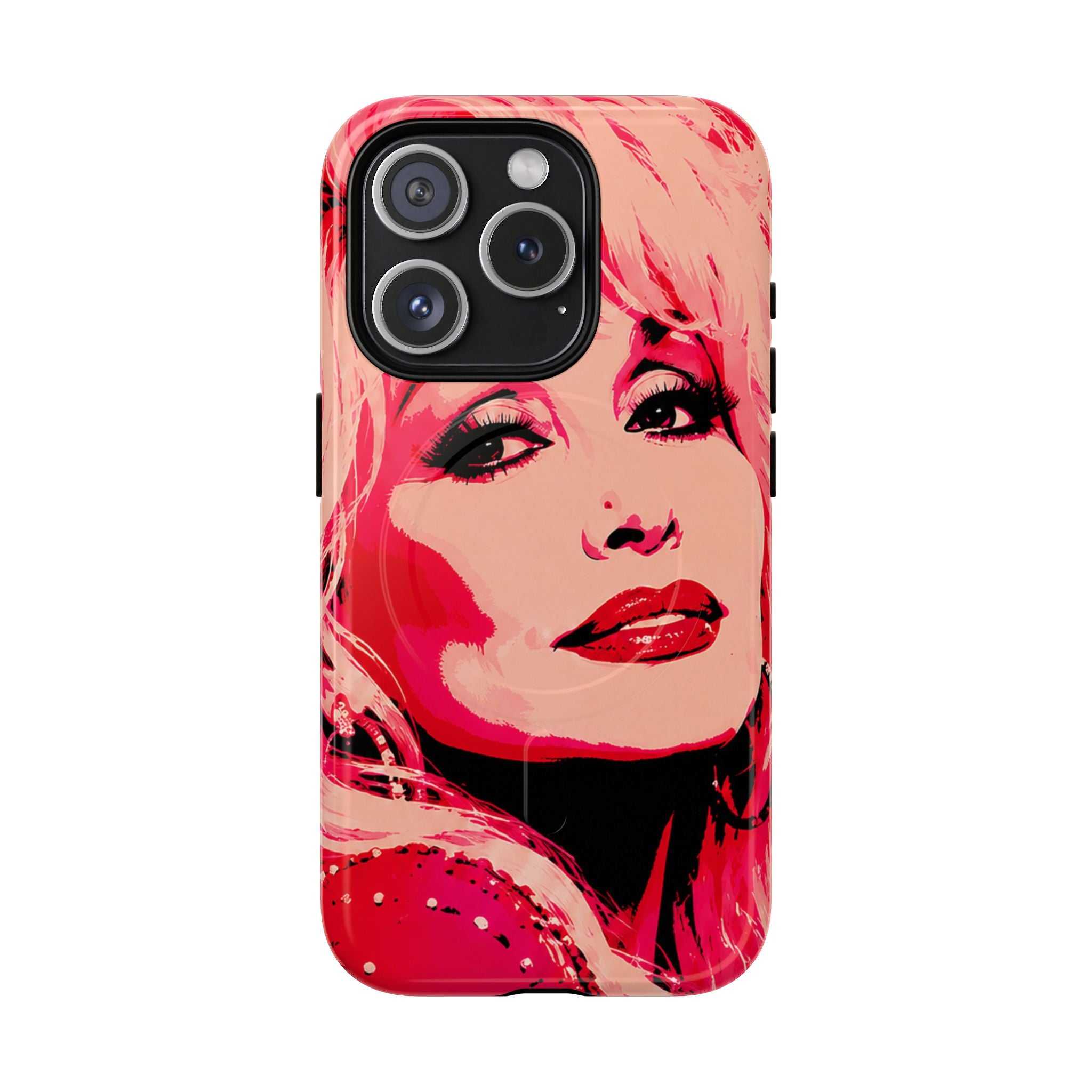 Dolly Parton HOT PINK MagSafe Phone Case