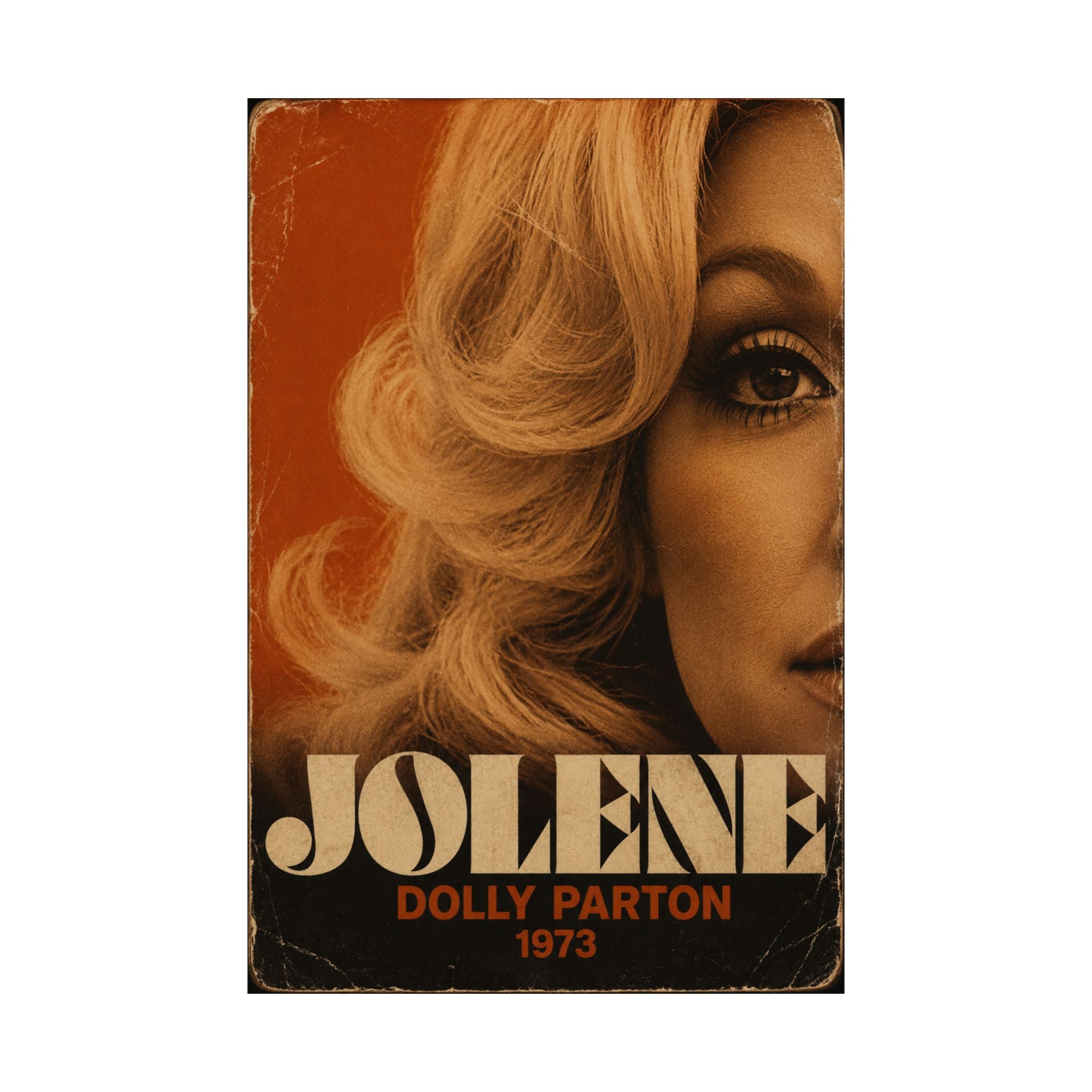 Dolly Parton JOLENE Poster | Vintage 1973 Country Music Matte Poster