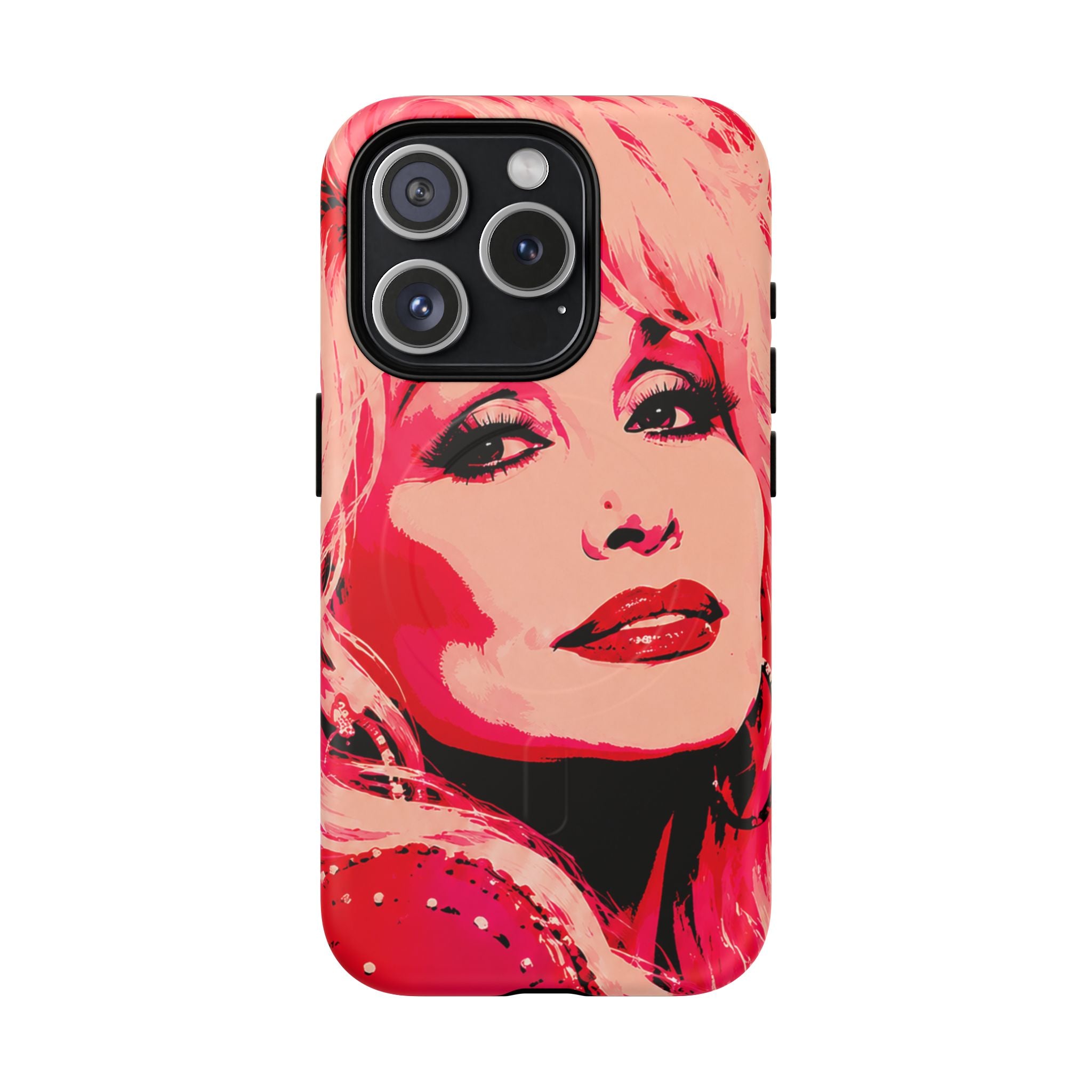 Dolly Parton HOT PINK MagSafe Phone Case