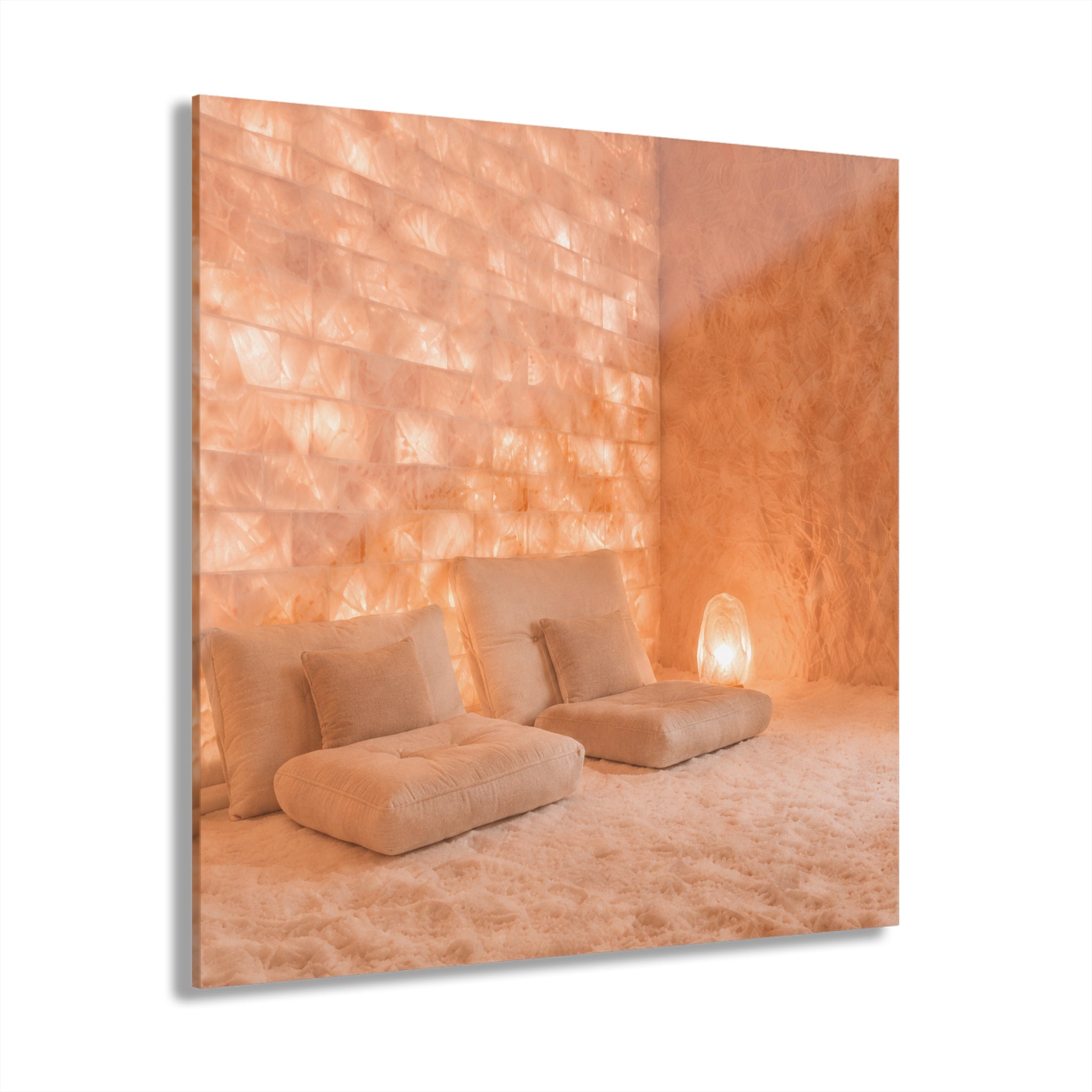 SALT ROOM No. 3 | 4-Piece Acrylic Spa Wall Art Set