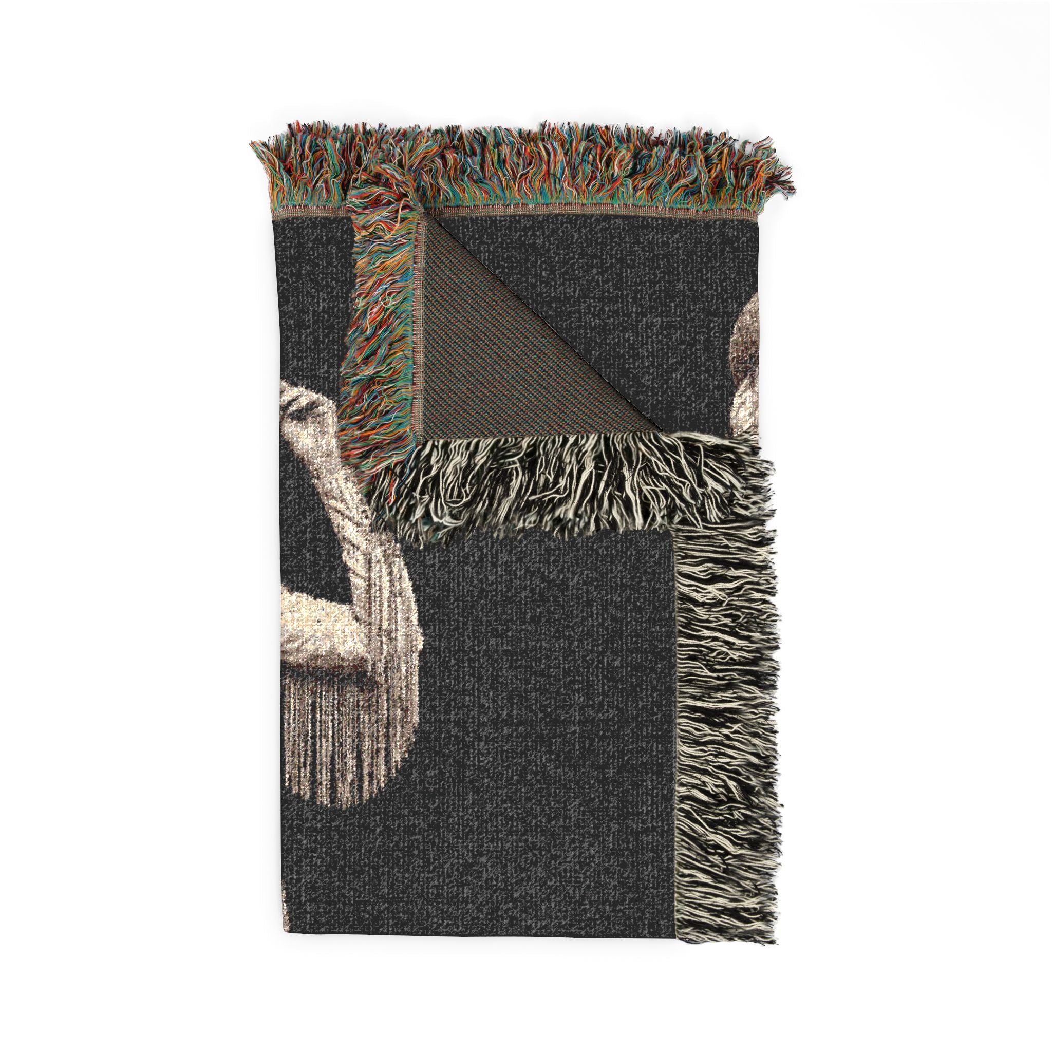 Dolly Parton Rhinestone Cowgirl Woven Blanket | Western Wall Tapestry Throw