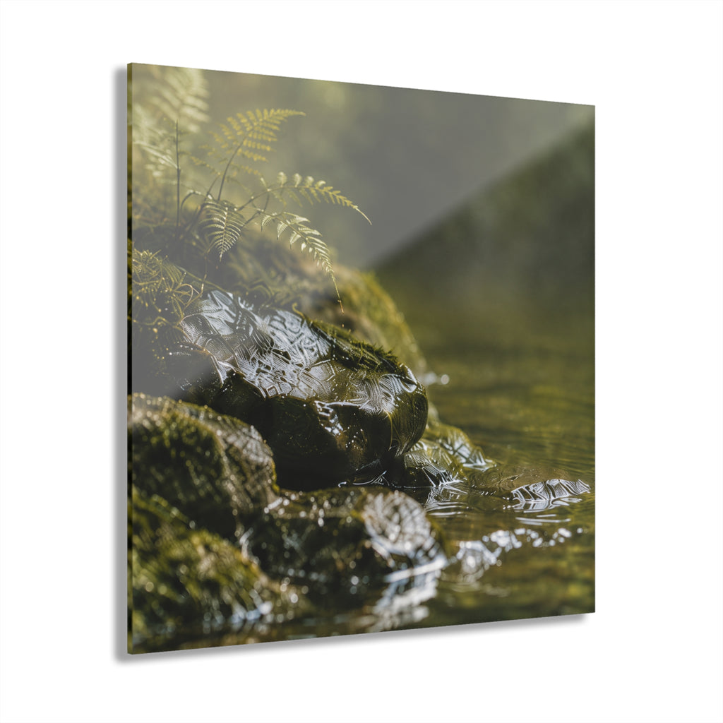 FOREST BATH No. 3 | 4-Piece Acrylic Forest Wall Art Set