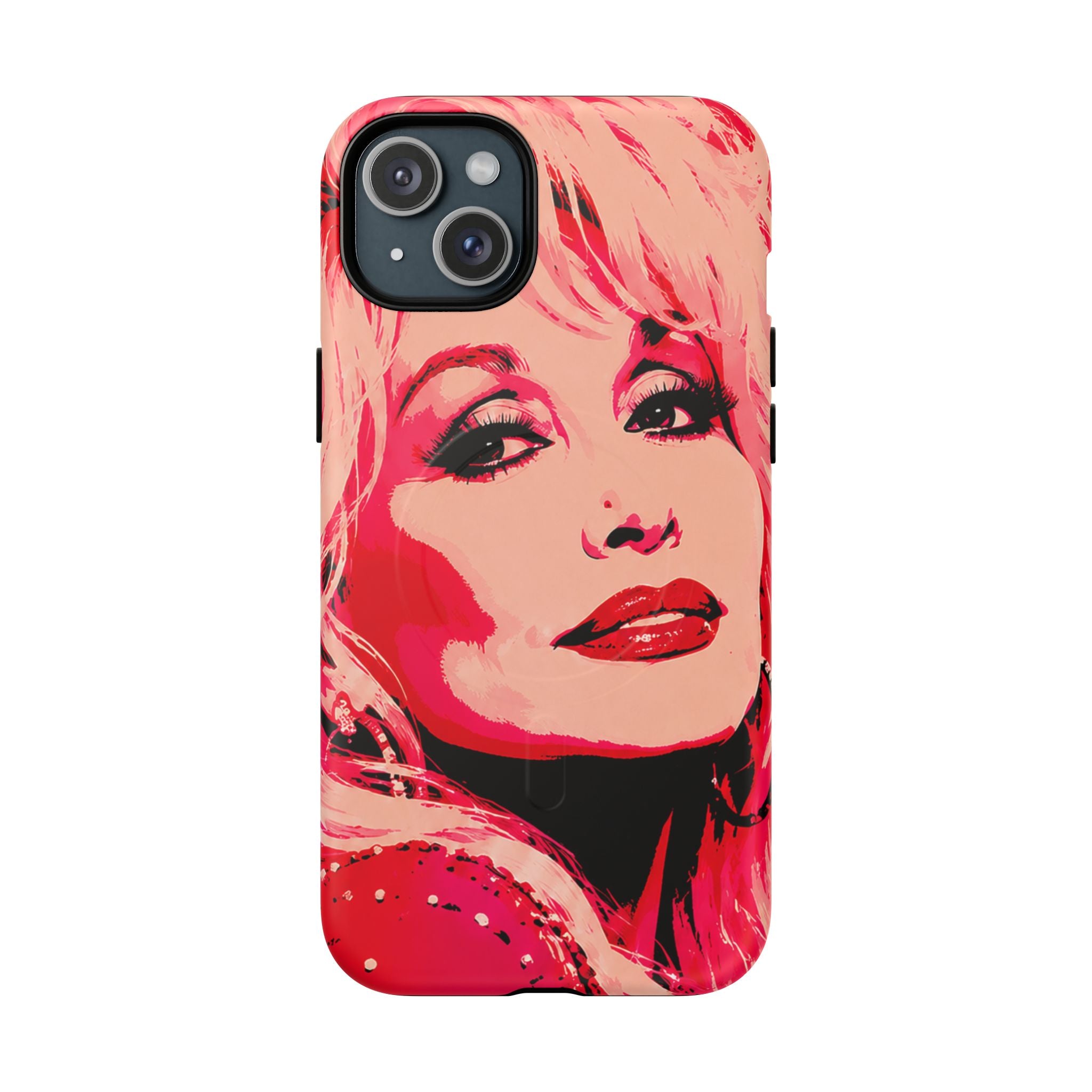 Dolly Parton HOT PINK MagSafe Phone Case