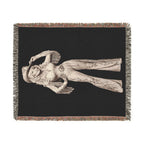 Dolly Parton Rhinestone Cowgirl Woven Blanket | Western Wall Tapestry Throw