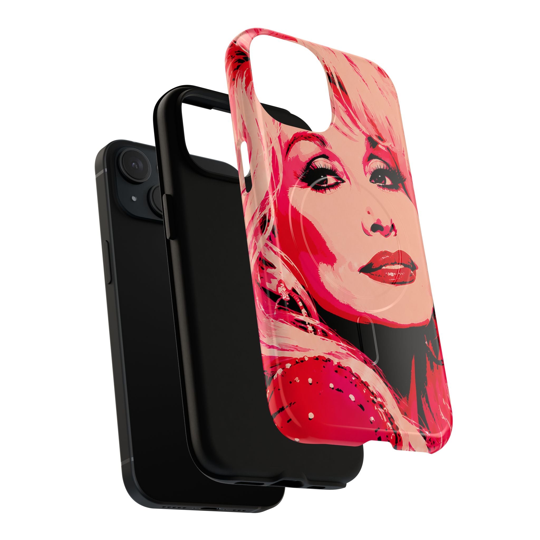 Dolly Parton HOT PINK MagSafe Phone Case