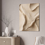 Neutral Clay Texture Canvas