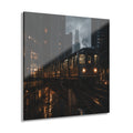 Chicago No. 1 | 4-Piece Urban Night Acrylic Wall Art Set