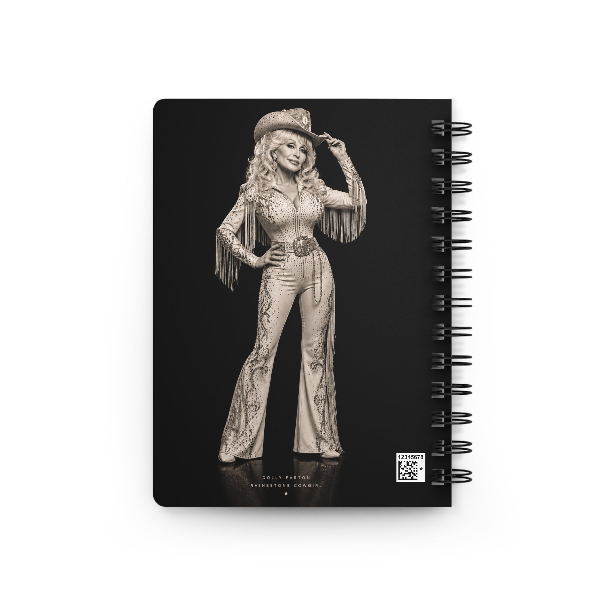 Dolly Parton BIG HAIR Journal | Retro Glam Spiral Notebook