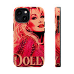 Dolly Parton DOLLY Tough Magnetic Phone Case | Pink Pop Art MagSafe Case