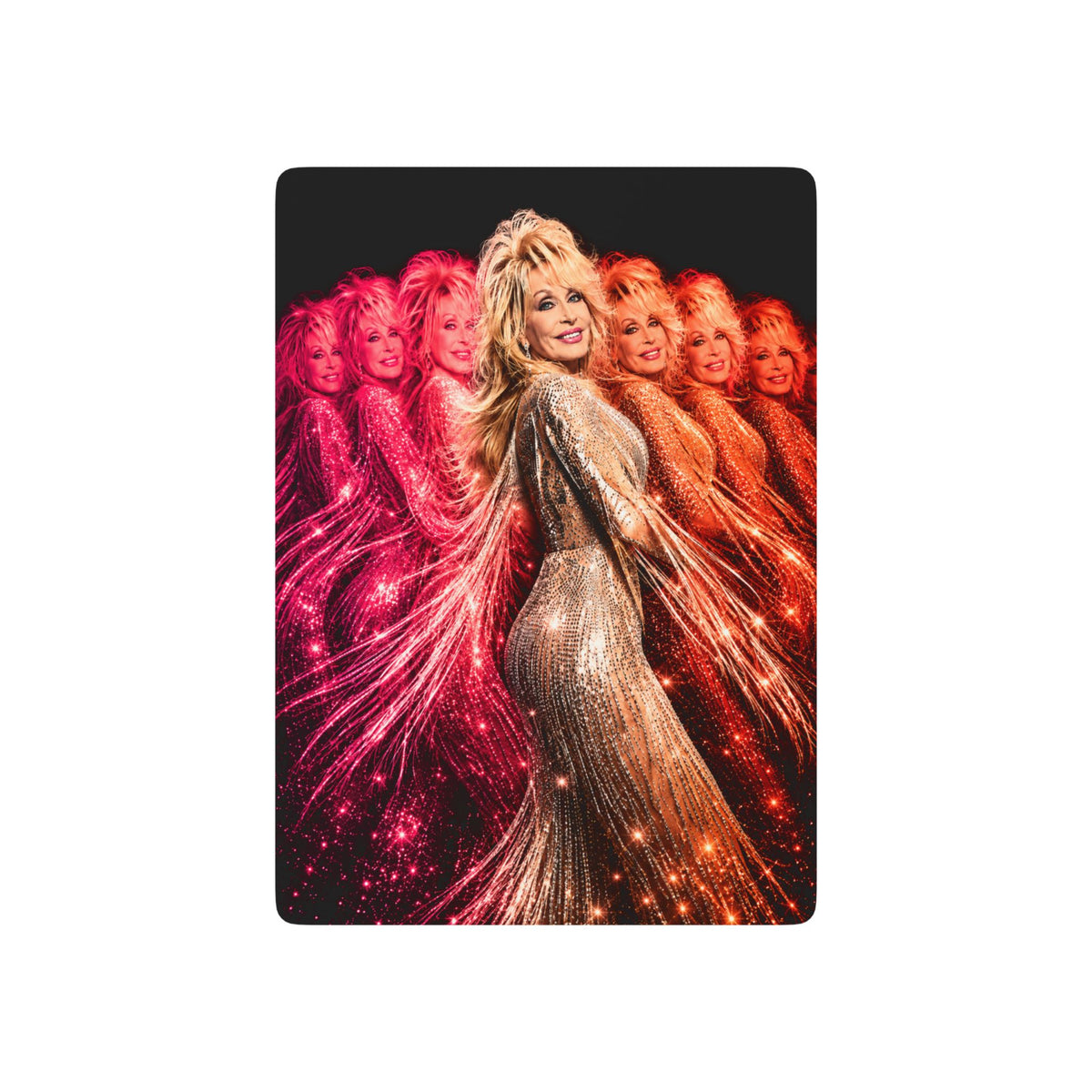 Dolly Parton Playing Cards, Rhinestone Poker Deck, Disco Cowgirl Gift, Country Music Gift, Nashville Gift, Sparkly Western Cards