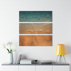 Shallow Water Light | Split Acrylic Triptych