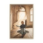 Toy Plane | Framed Canvas