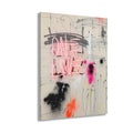 One Love Neon Wall Art, Graffiti Acrylic Print, Modern Pop Art