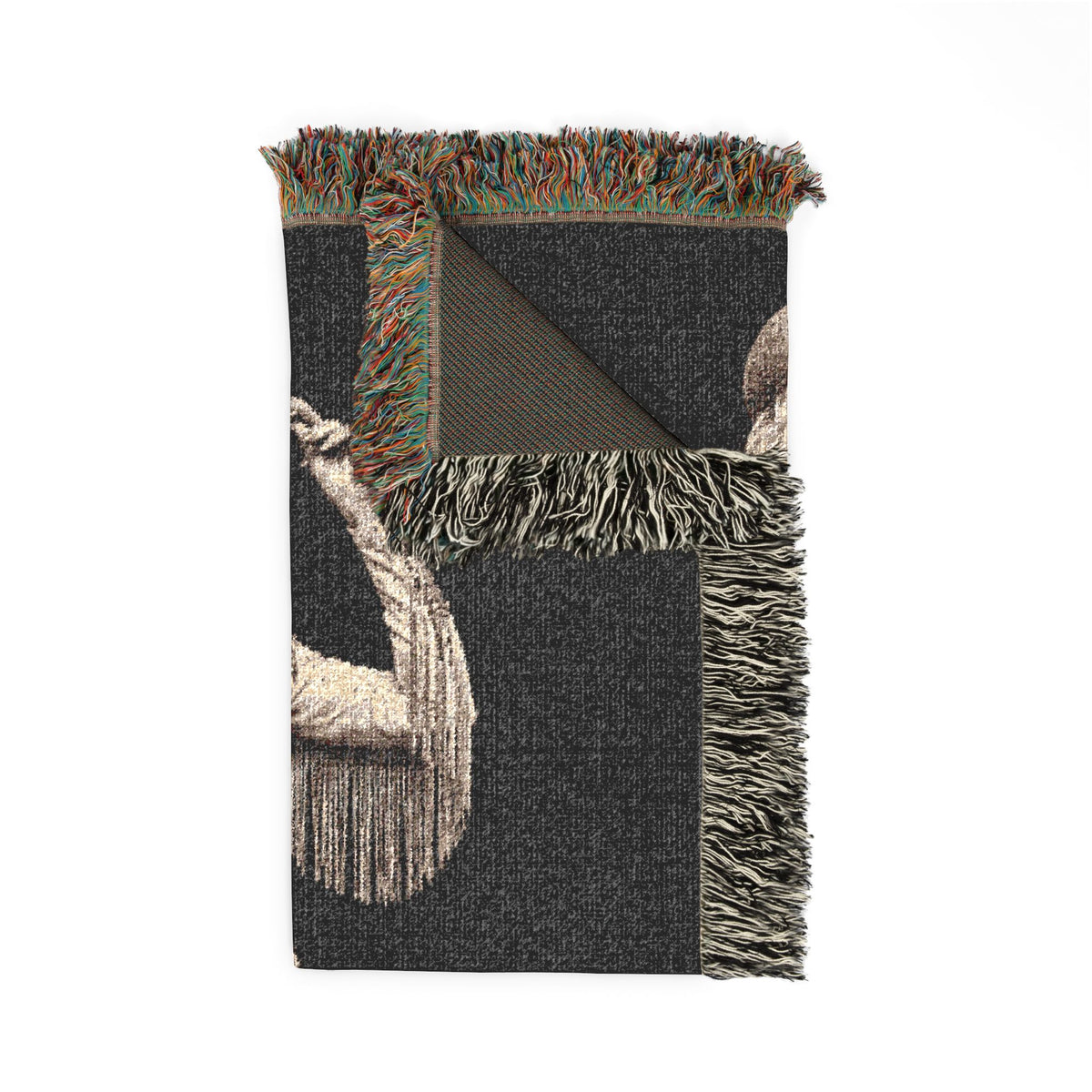 Dolly Parton Rhinestone Cowgirl Woven Blanket | Western Wall Tapestry Throw