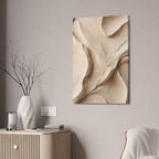 Neutral Clay Texture Canvas