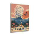 Dolly Parton Tennessee Acrylic Wall Art | Vintage Smoky Mountain Country Poster