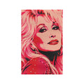 Dolly Parton HOT PINK Tea Towel | Glam Pop Art Kitchen Towel