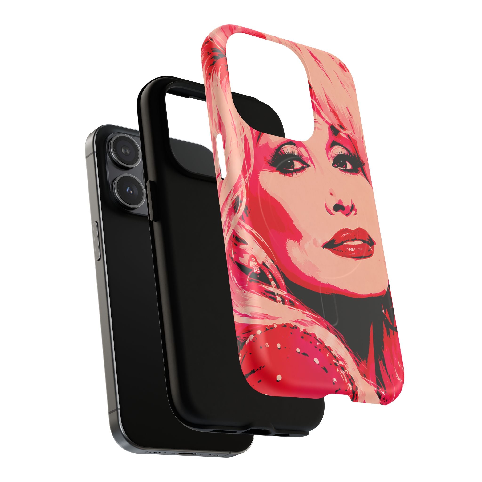 Dolly Parton HOT PINK MagSafe Phone Case