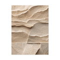 Neutral Sandstone Texture Canvas Stretched 1.5" | Abstract Stone Wall Art