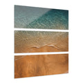 Shallow Water Light | Split Acrylic Triptych