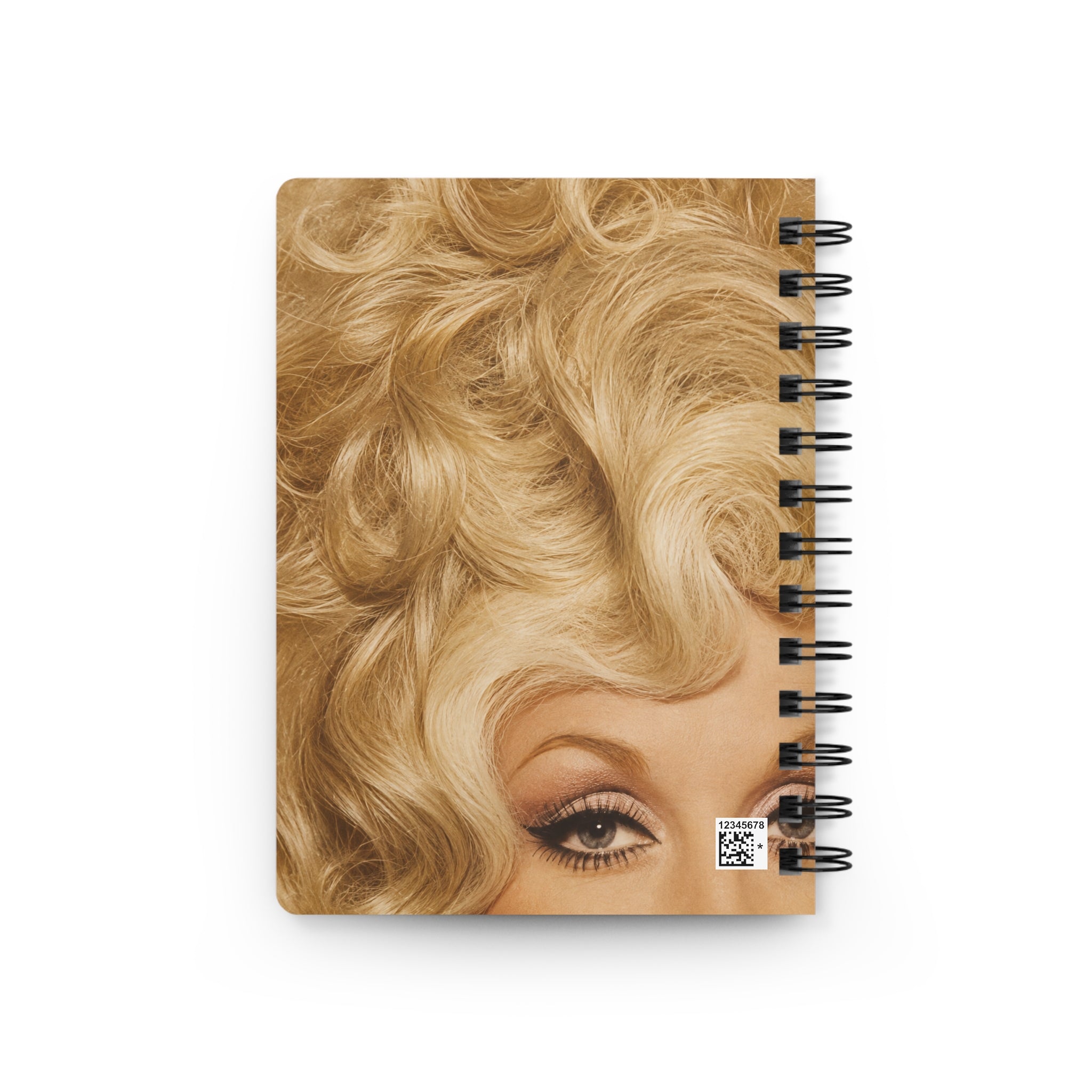 Dolly Parton DOLLY MOTEL Journal | Retro Neon Spiral Notebook