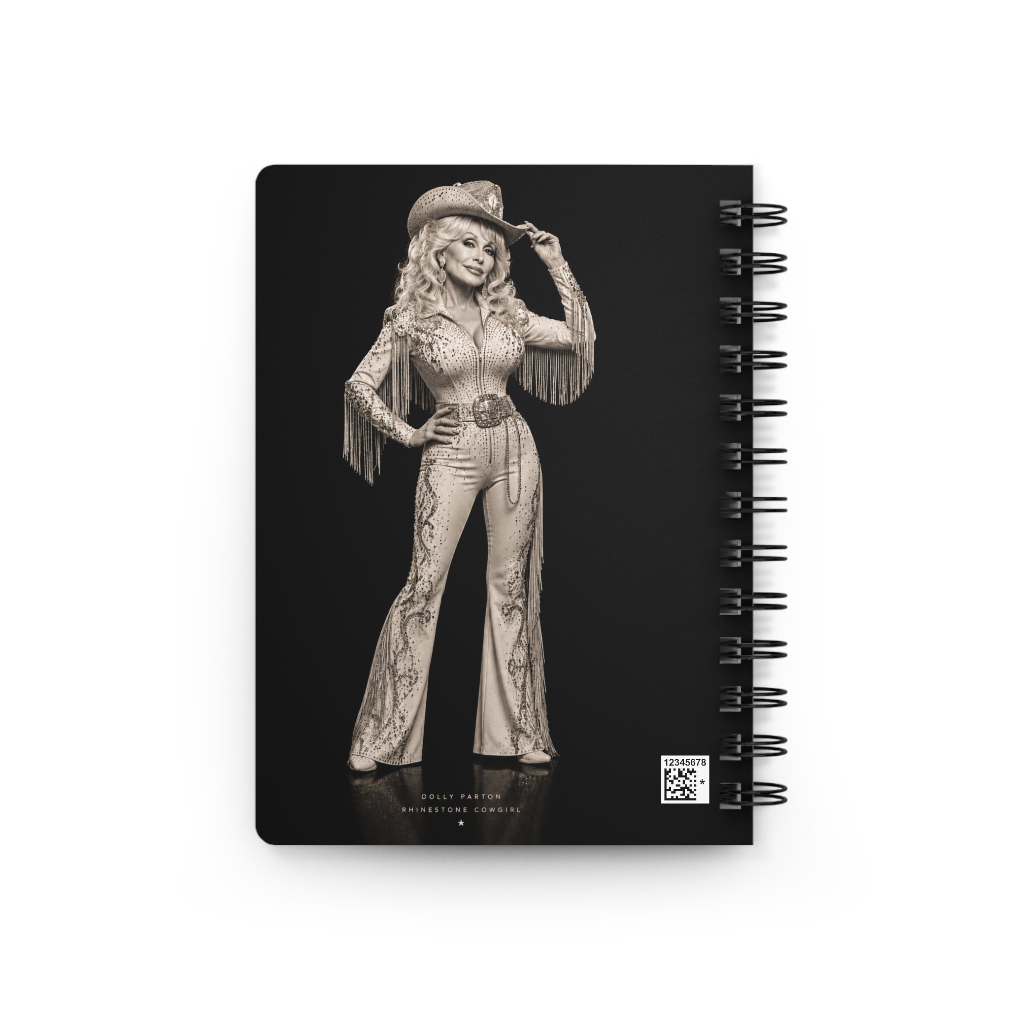 Dolly Parton Rhinestone Cowgirl Journal | 5x7 Lined Notebook