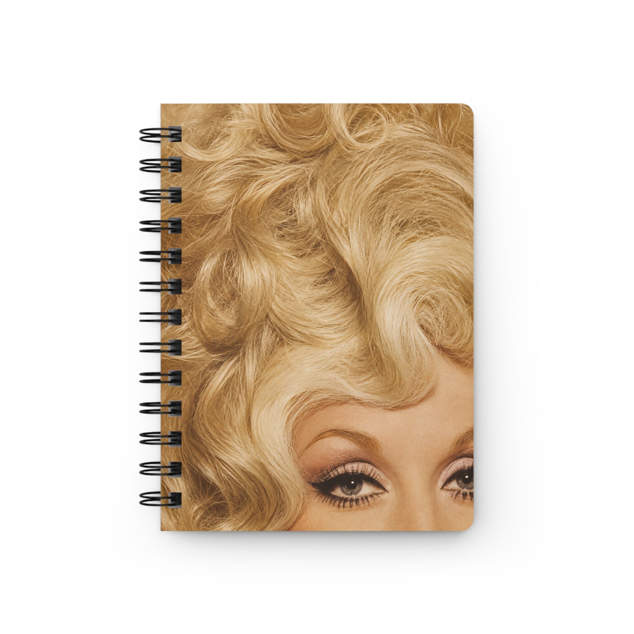 Dolly Parton BIG HAIR Journal | Retro Glam Spiral Notebook