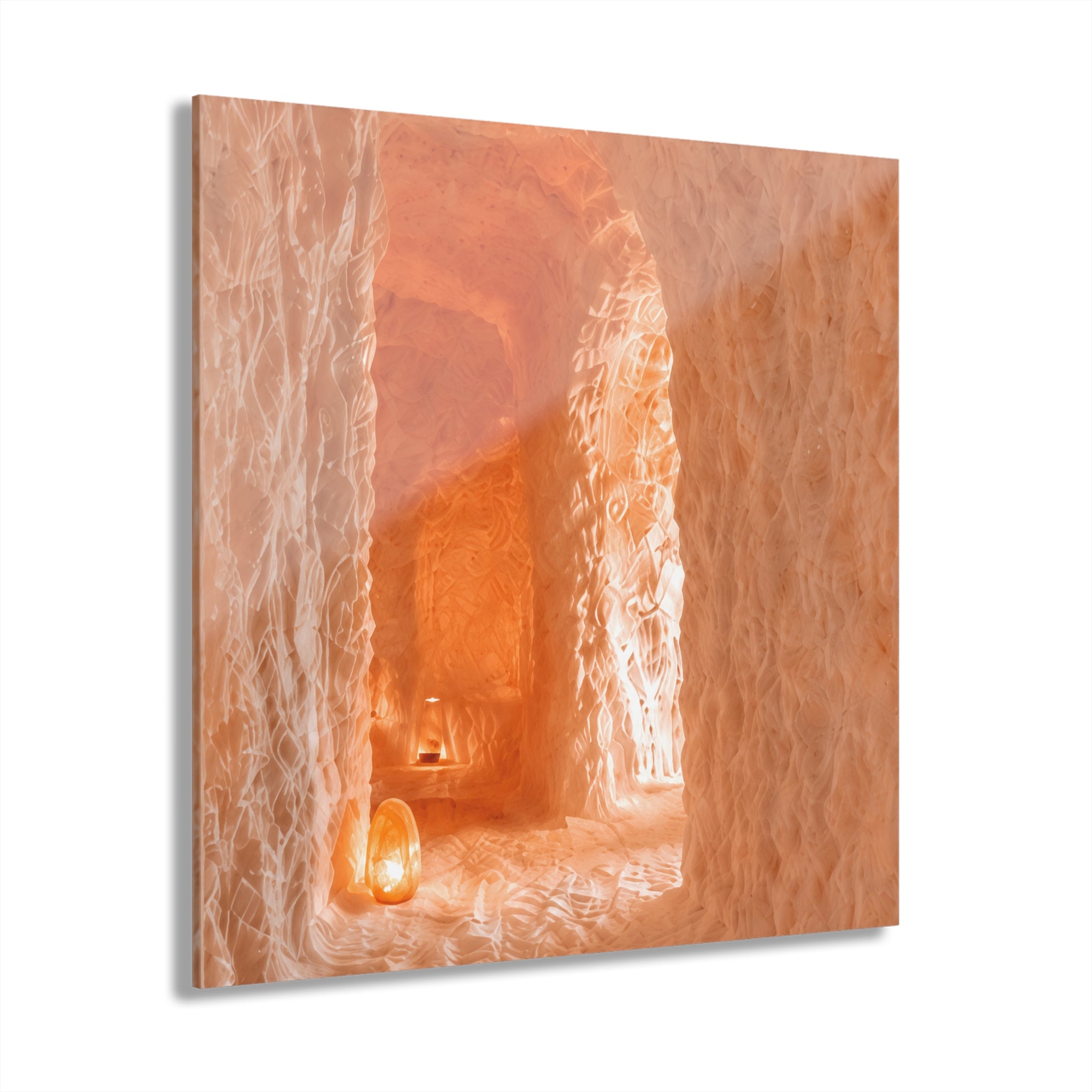 SALT ROOM No. 2 | 4-Piece Acrylic Spa Wall Art Set