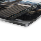 New York Acrylic Wall Art, Rainy NYC Skyline Photography