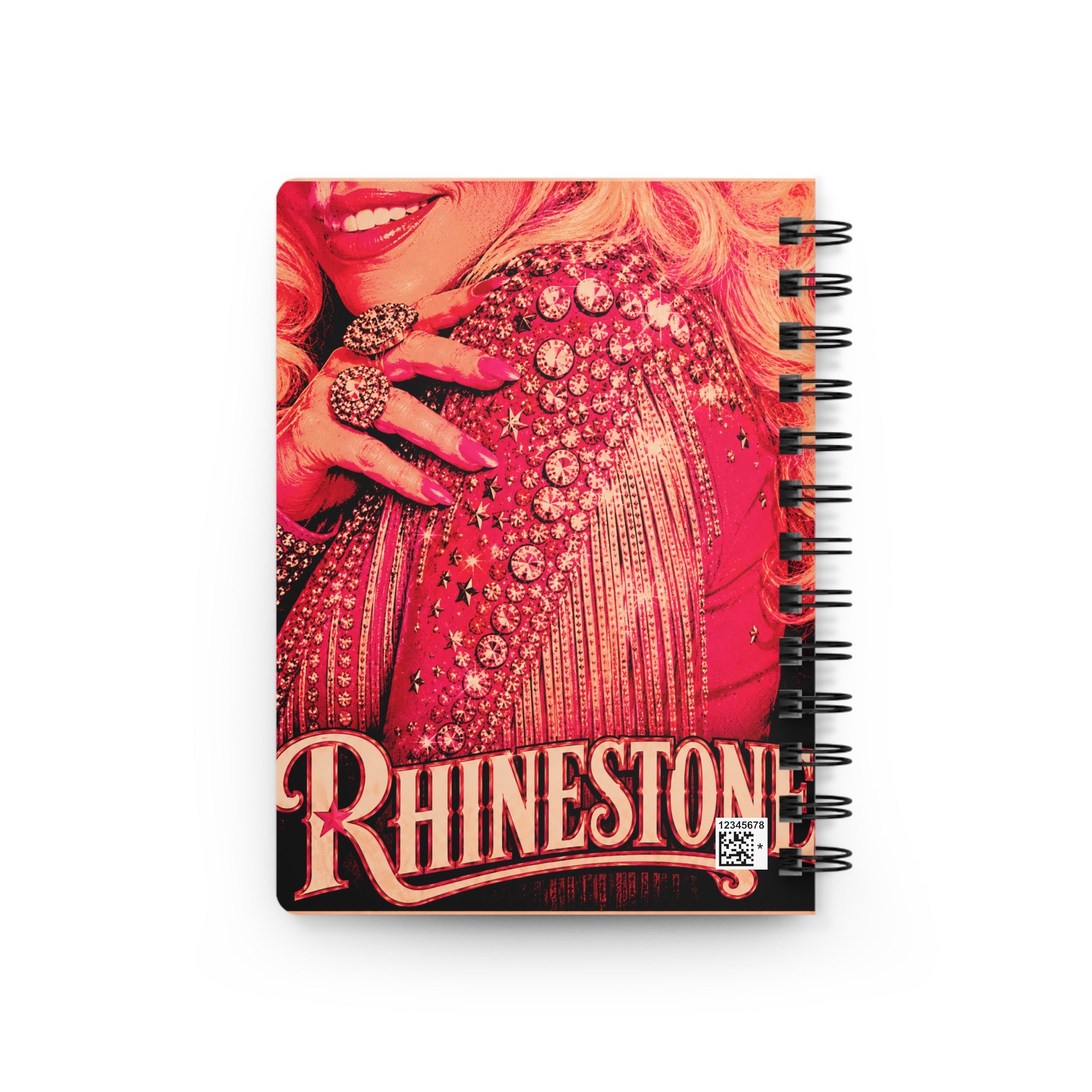Dolly Parton DOLLY Journal | Pink Pop Art Spiral Notebook