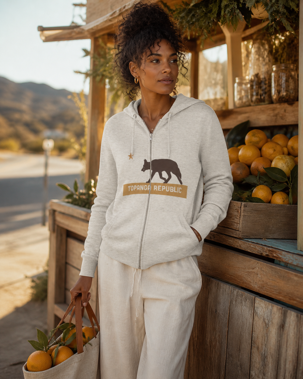 'Grand View' Zip Hoodie
