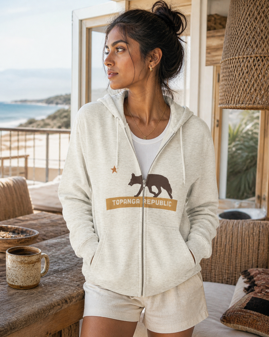 'Grand View' Zip Hoodie