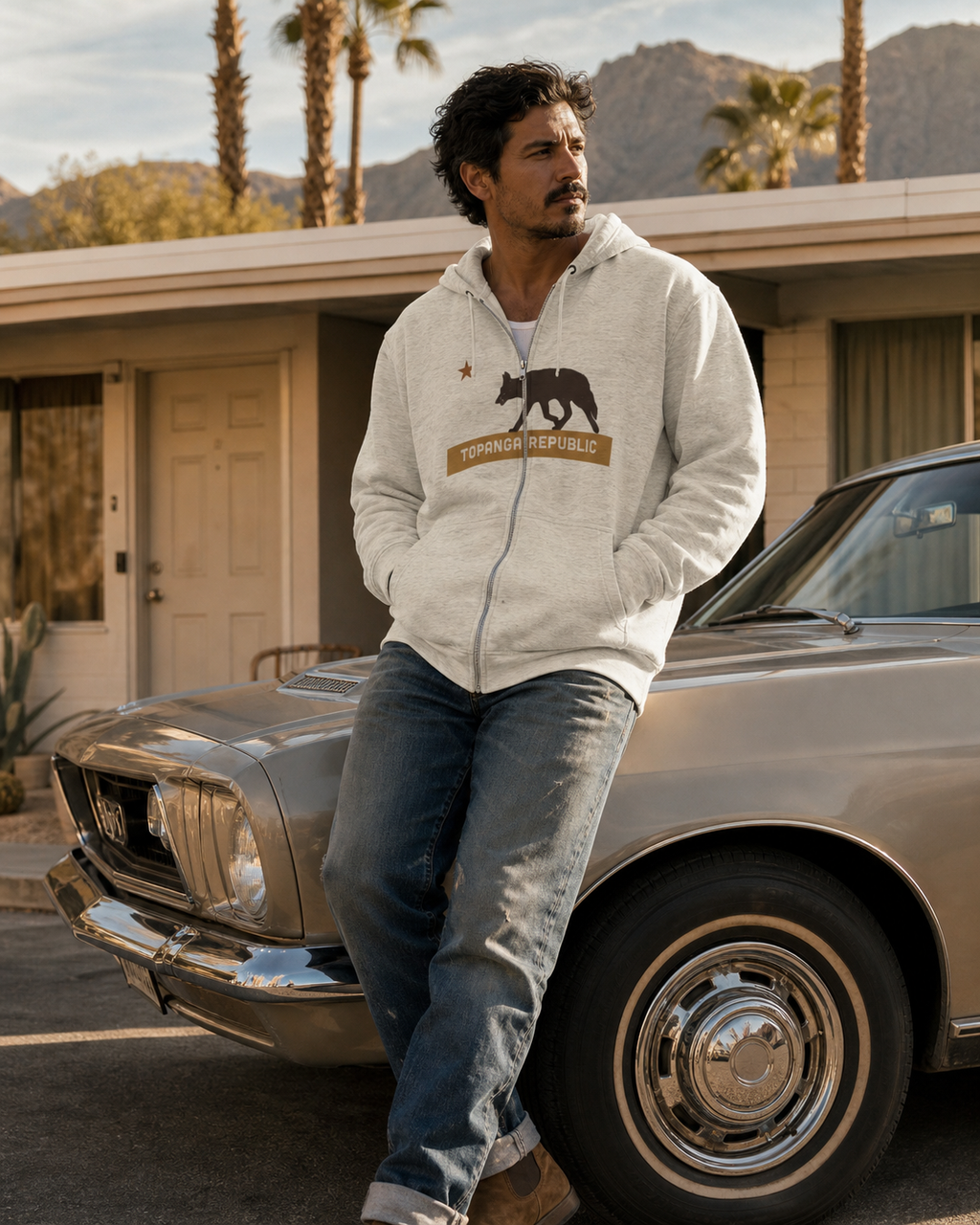 'Grand View' Zip Hoodie
