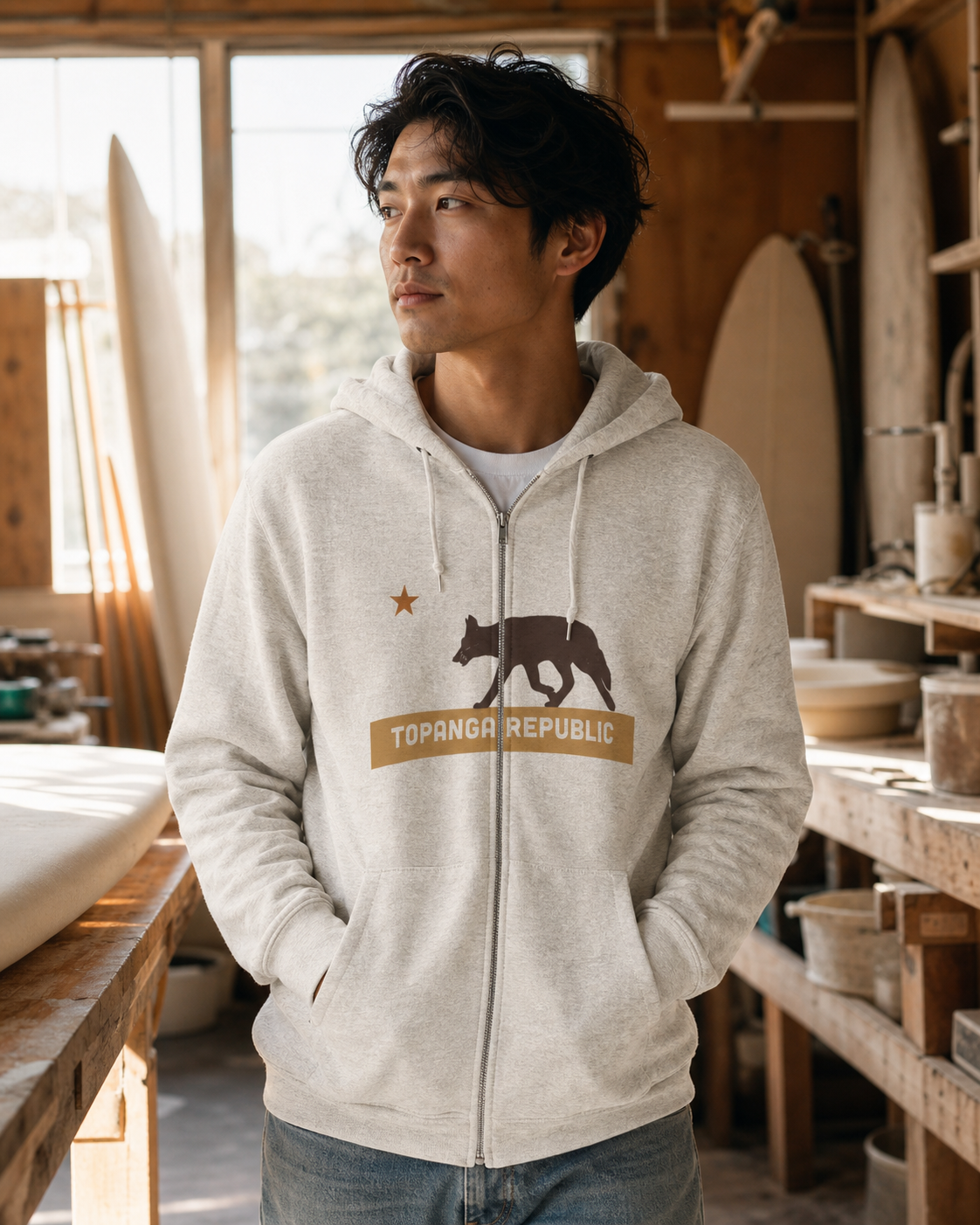 'Grand View' Zip Hoodie