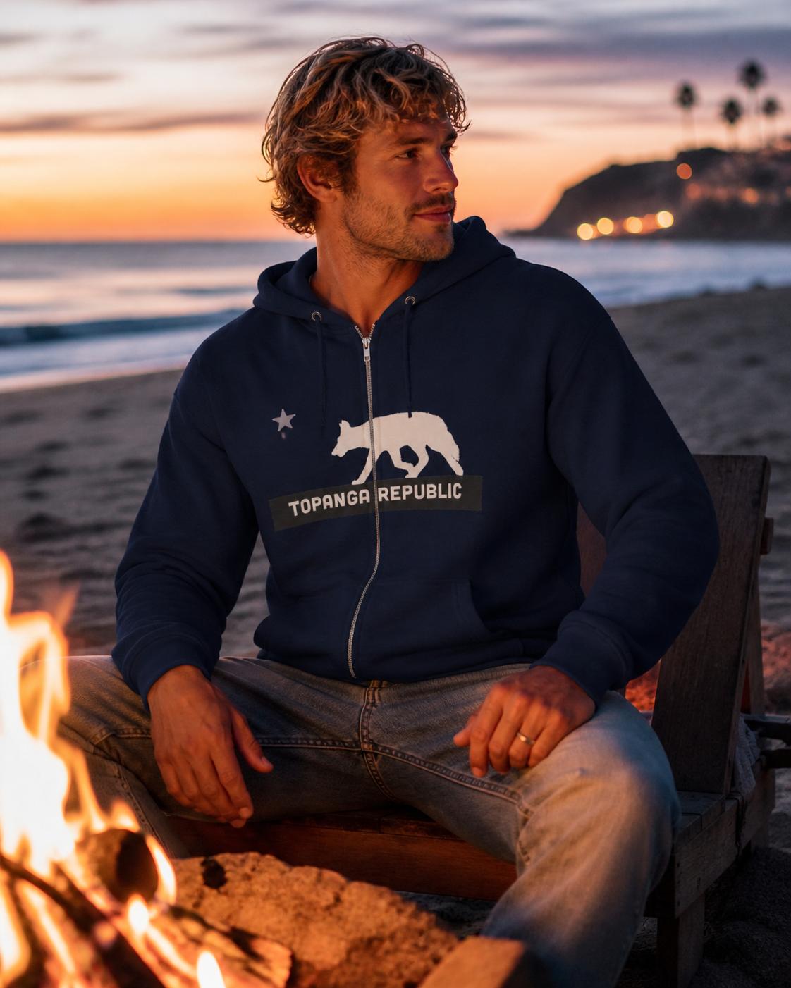 'Skyline Trail' Zip Hoodie