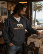 'Old Canyon Road' Zip Hoodie