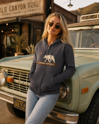 'Old Canyon Road' Zip Hoodie