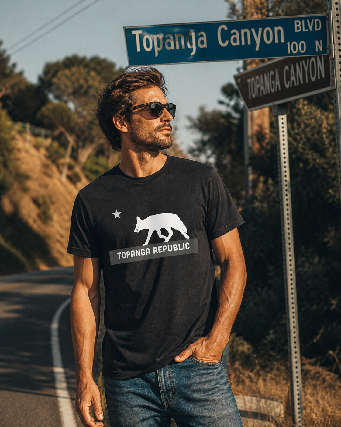 'Topanga Canyon Blvd' Tee