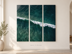 Breakline | Split Acrylic Triptych