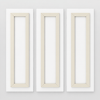 Breakline | Split Acrylic Triptych