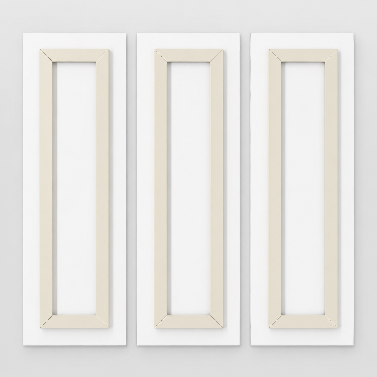 Breakline | Split Acrylic Triptych