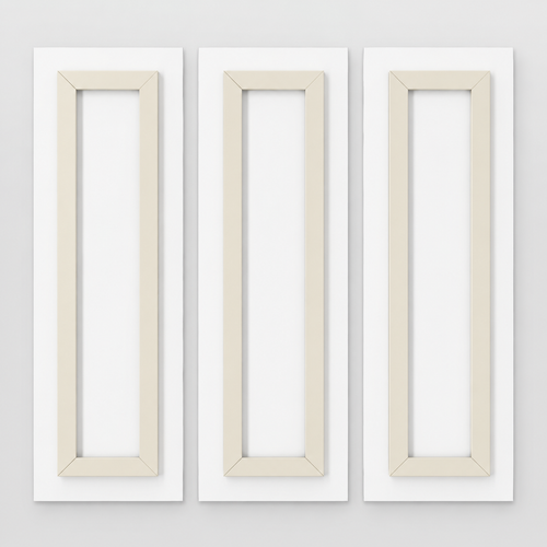 Breakline | Split Acrylic Triptych