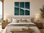 Breakline | Split Acrylic Triptych