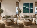 Breakline | Split Acrylic Triptych