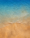 Amber Shore | Coastal Abstract