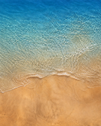 Amber Shore | Coastal Abstract