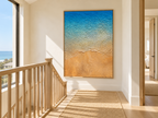 Amber Shore | Coastal Abstract