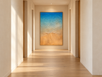 Amber Shore | Coastal Abstract