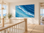 Blue Ombre | Coastal Abstract