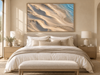 Gilded Dunes | Coastal Abstract